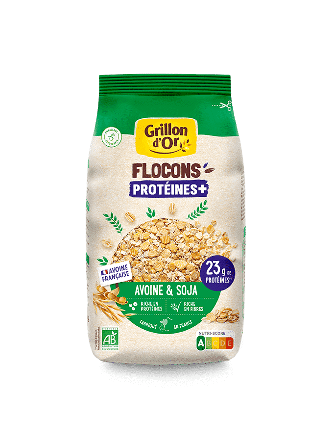 Flocons d'avoine protéines + 500g